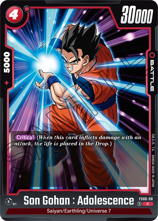FS06-08 C Son Gohan : Adolescence