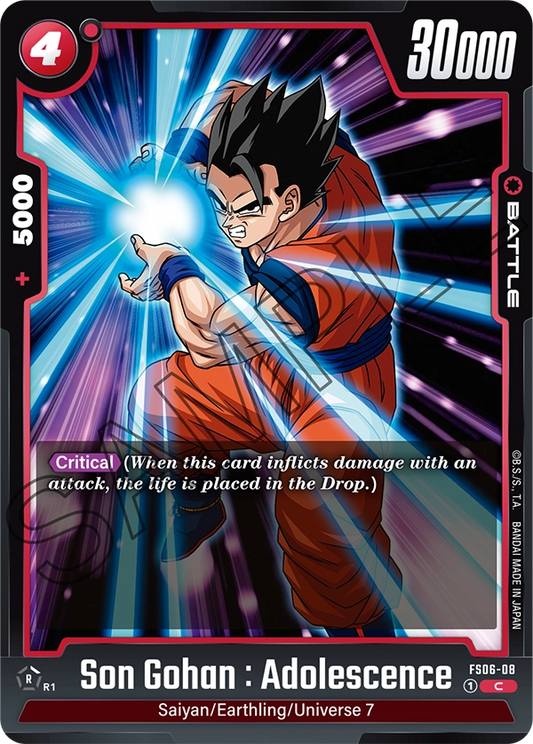 FS06-08 C Son Gohan : Adolescence