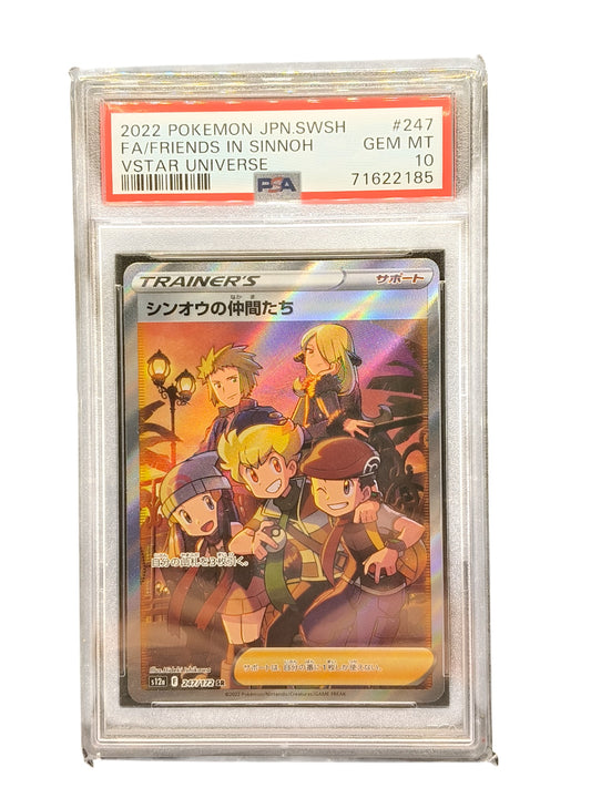 PSA 10 Friends in Hisui Fill Art Japanese VSTAR Universe 247/172 Pokemon