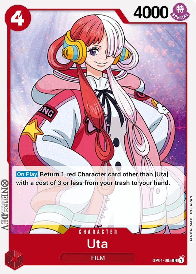 OP01-005R Uta (Foil)