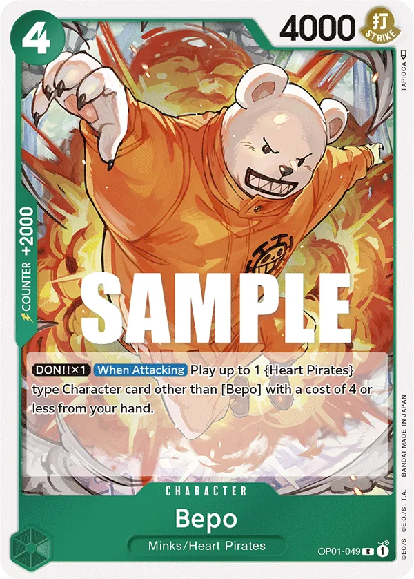 OP01-049R Bepo (Foil)
