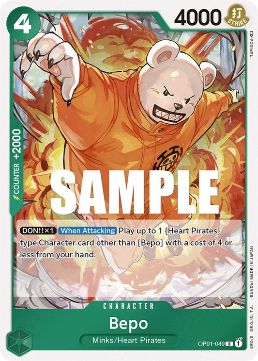 OP01-049R Bepo (Foil)
