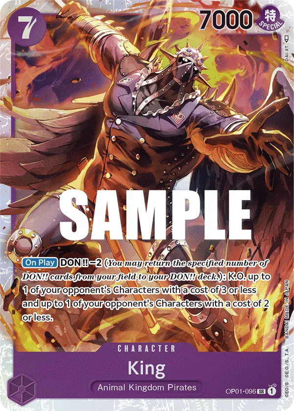 OP01-096SR King (Foil)