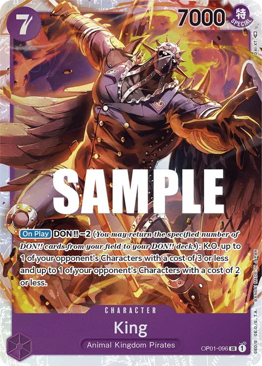 OP01-096SR King (Foil)