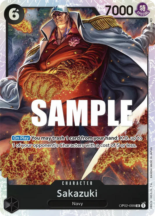 OP02-099SR Sakazuki (Foil)