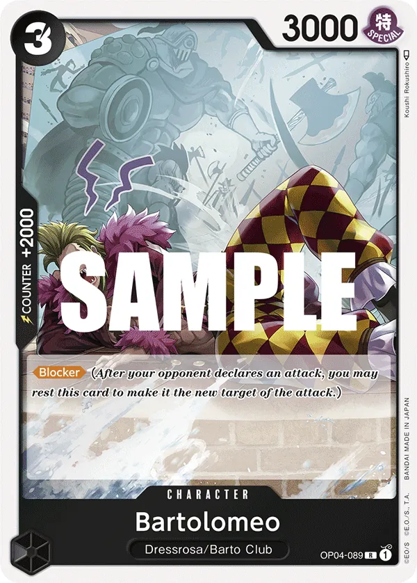 OP04-089R Bartolomeo (Foil)