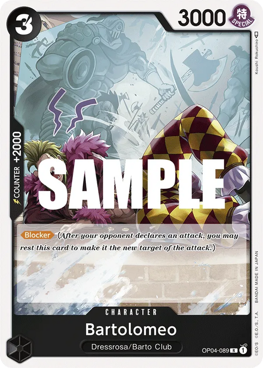 OP04-089R Bartolomeo (Foil)