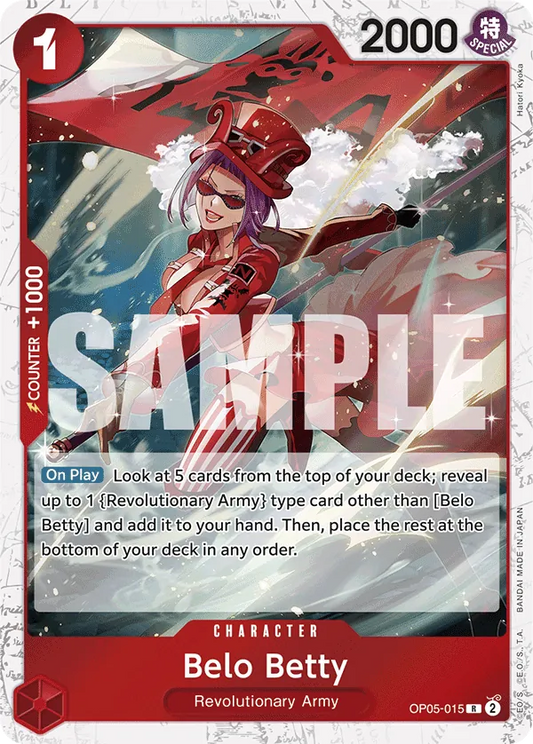 OP05-015R Belo Betty (Foil)