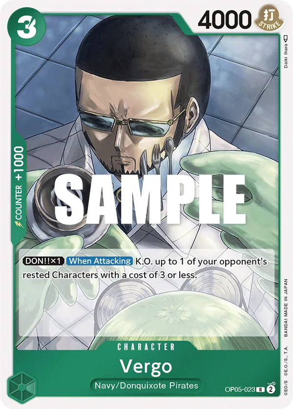 OP05-023R Vergo (Foil)