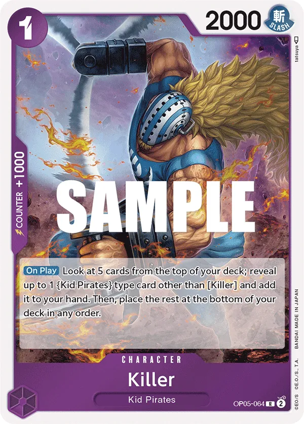 OP05-064R Killer (Foil)