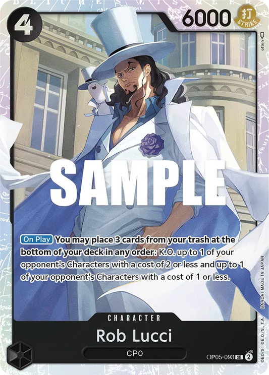 OP05-093SR Rob Lucci (Foil)