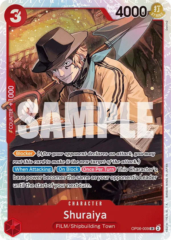 OP06-009SR Shuraiya (Foil)