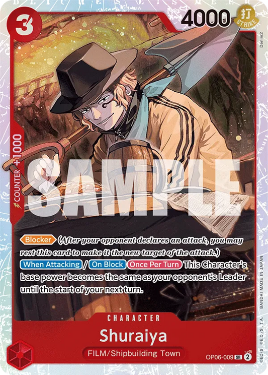 OP06-009SR Shuraiya (Foil)