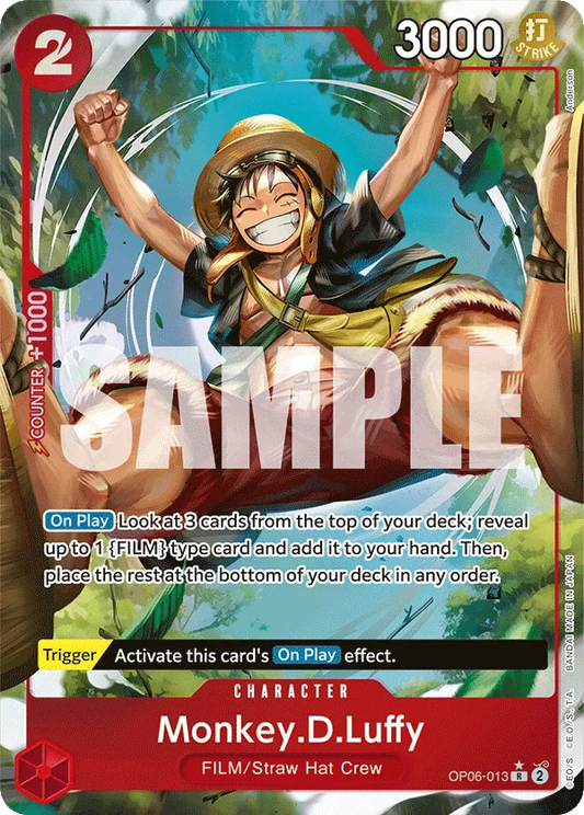 OP06-013R Monkey.D.Luffy (Alternate Art) (Foil)