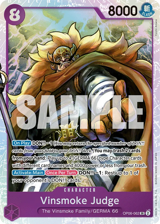 OP06-062SR Vinsmoke Judge (Foil)