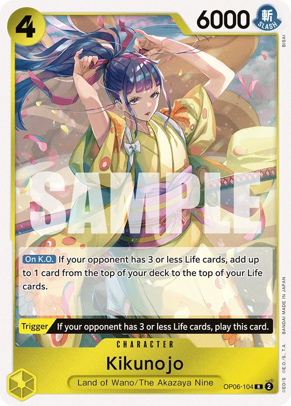 OP06-104R Kikunojo (Foil)