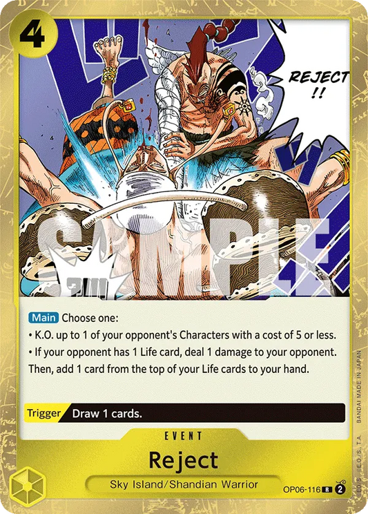 OP06-116R Reject (Foil)
