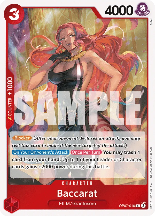 [OP07-010](R) Baccarat (Foil)