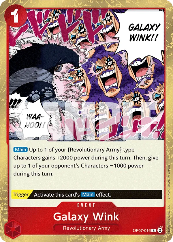 [OP07-016](R) Galaxy Wink (Foil)