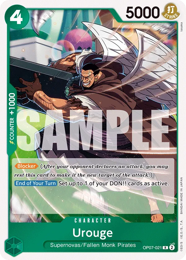 [OP07-021](R) Urouge (Foil)