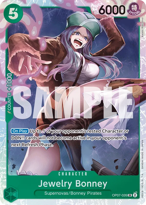[OP07-026](SR) Jewelry Bonney (Foil)