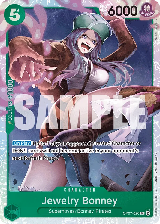 [OP07-026](SR) Jewelry Bonney (Foil)