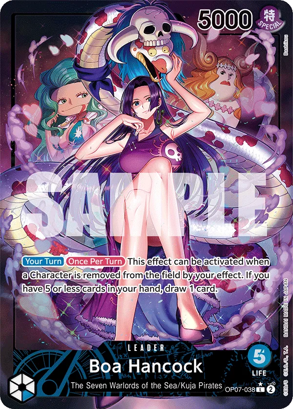 [OP07-038](L) Boa Hancock (Alternate Art) (Foil)