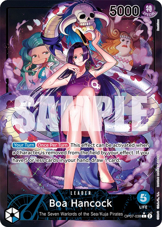 [OP07-038](L) Boa Hancock (Alternate Art) (Foil)