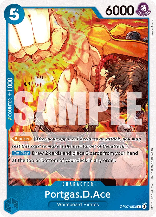 [OP07-053](R) Portgas.D.Ace (Foil)