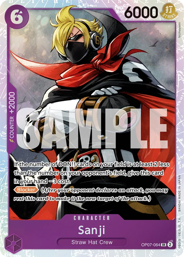 [OP07-064](SR) Sanji (Foil)