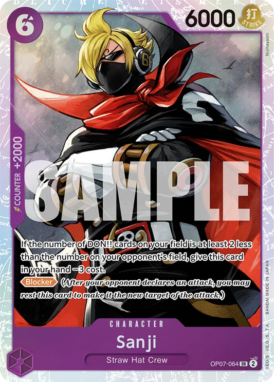 [OP07-064](SR) Sanji (Foil)