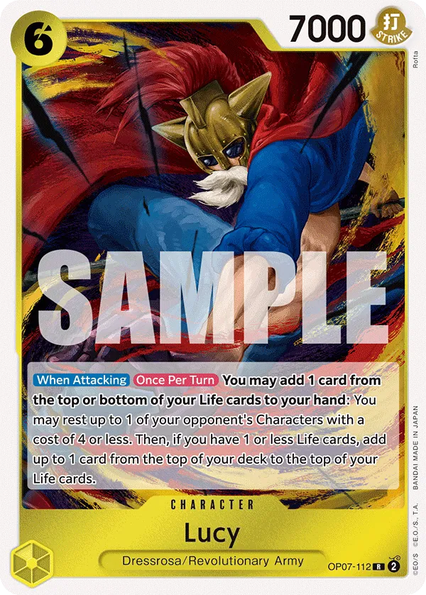 [OP07-112](R) Lucy (Foil)