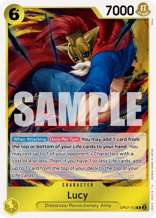 [OP07-112](R) Lucy (Foil)