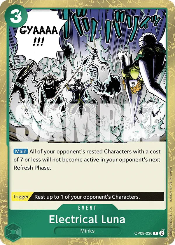 [OP08-036](R) Electrical Luna (Foil)
