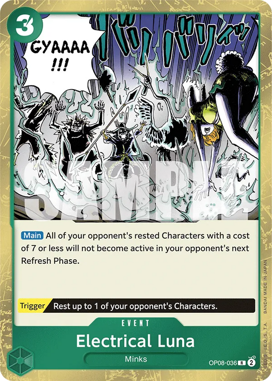 [OP08-036](R) Electrical Luna (Foil)