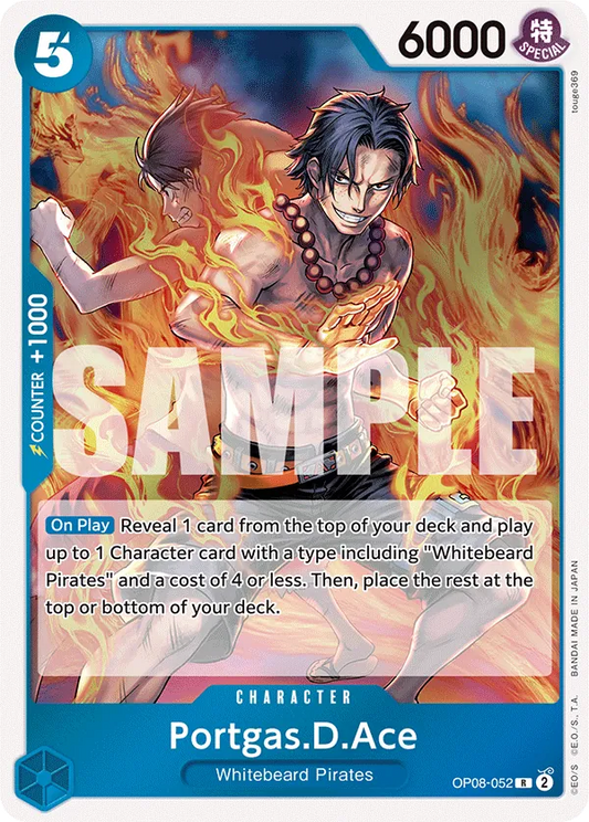 [OP08-052](R) Portgas.D.Ace (Foil)