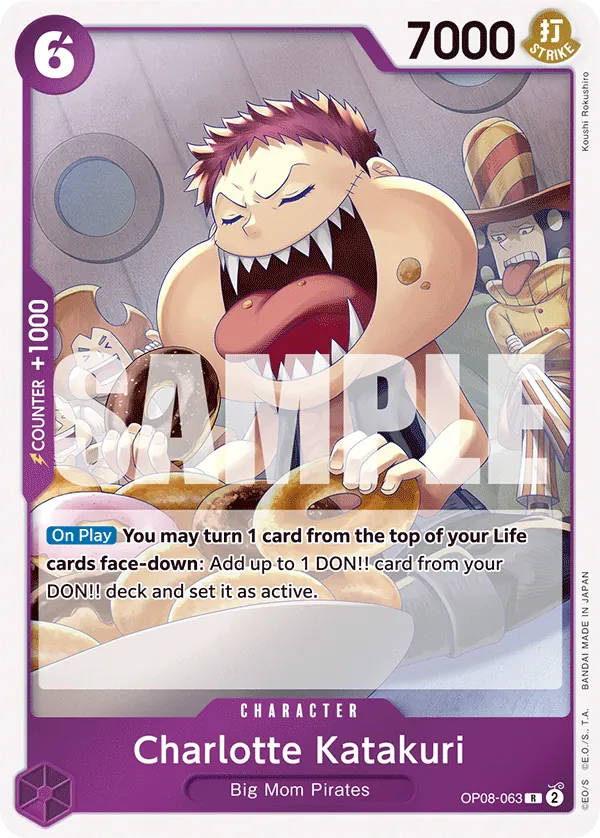 [OP08-063](R) Charlotte Katakuri (Foil)