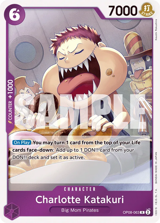 [OP08-063](R) Charlotte Katakuri (Foil)