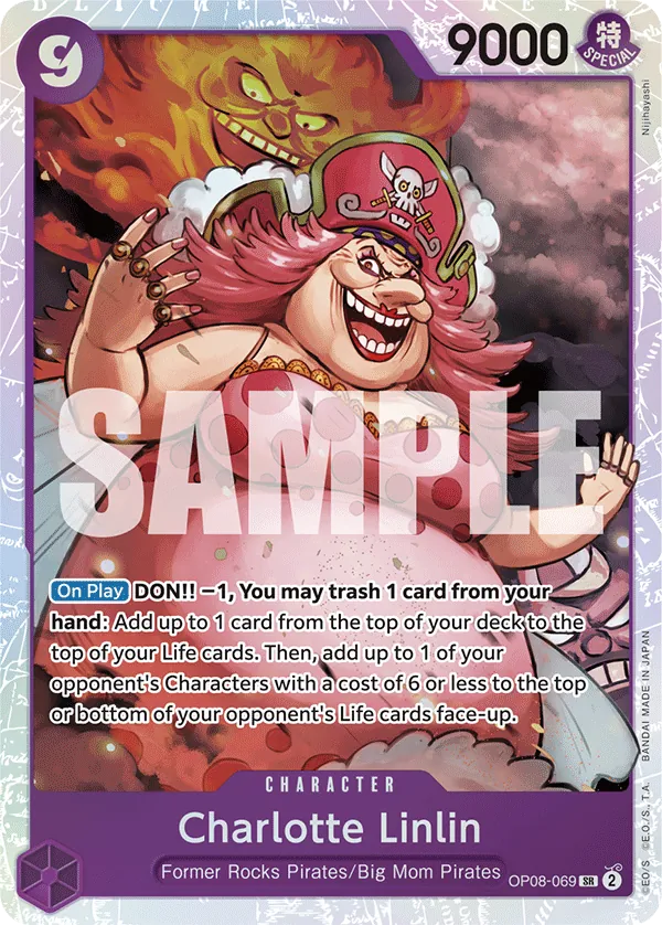 [OP08-069](SR) Charlotte Linlin (Foil)