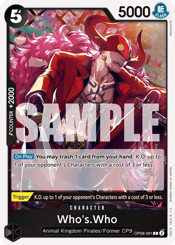 [OP08-091](R) Whos.Who (Foil)
