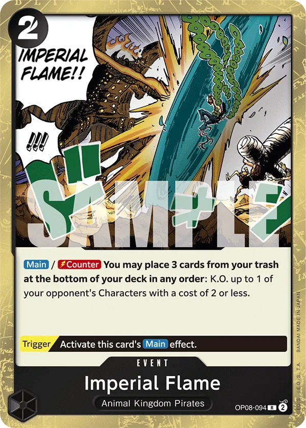 [OP08-094](R) Imperial Flame (Foil)