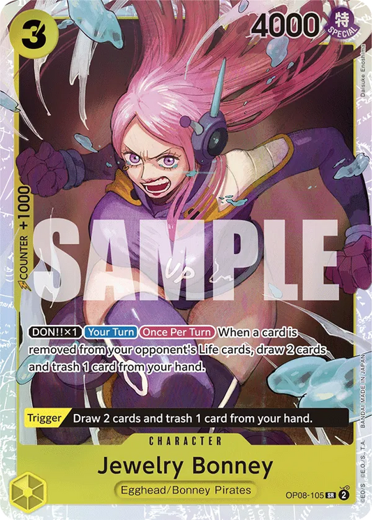 [OP08-105](SR) Jewelry Bonney (Foil)