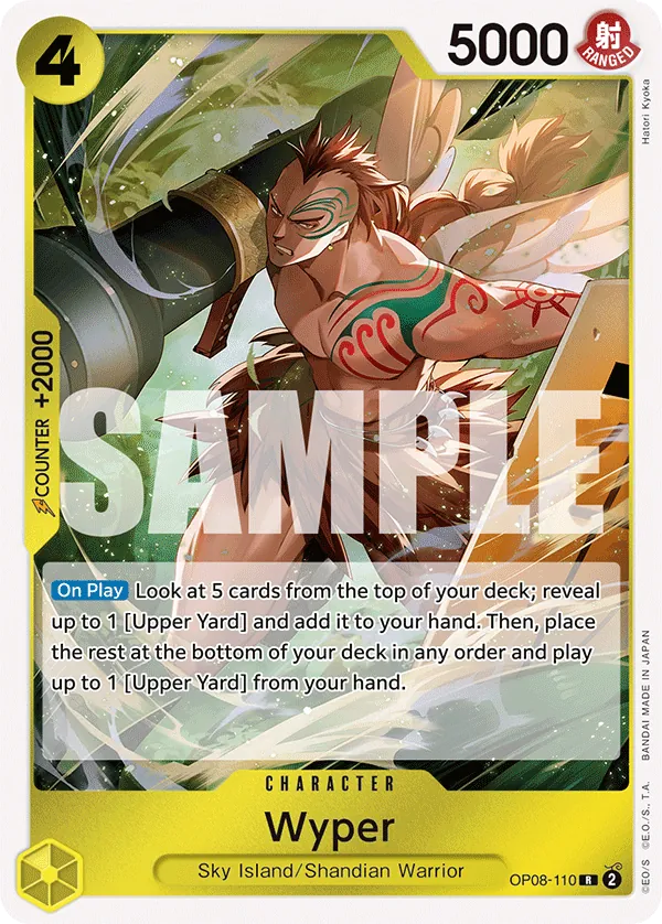 [OP08-110](R) Wyper (Foil)