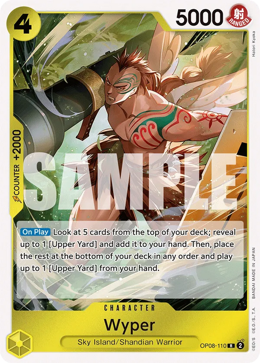 [OP08-110](R) Wyper (Foil)