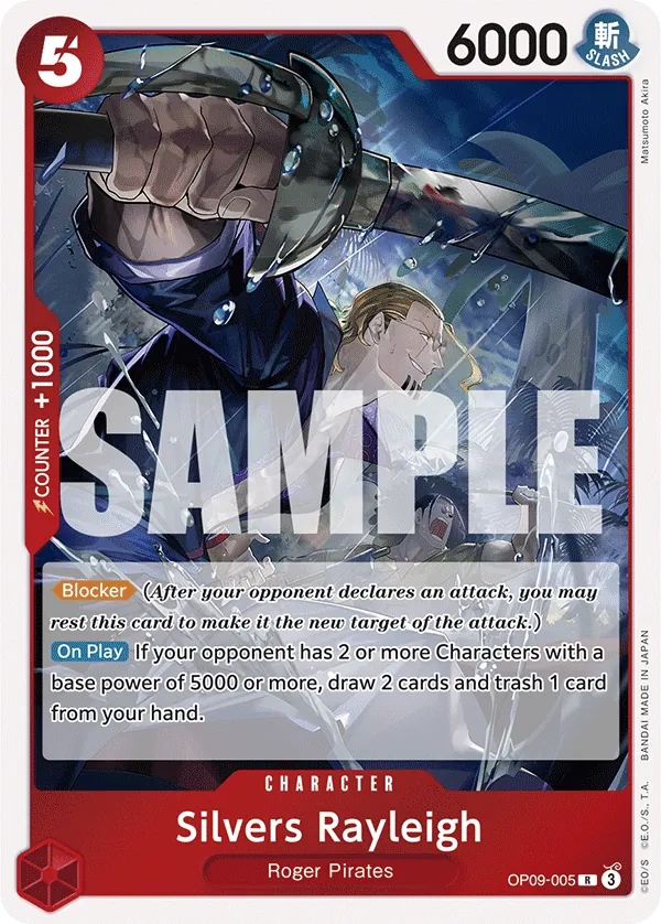 [OP09-005](R) Silvers Rayleigh (Foil)