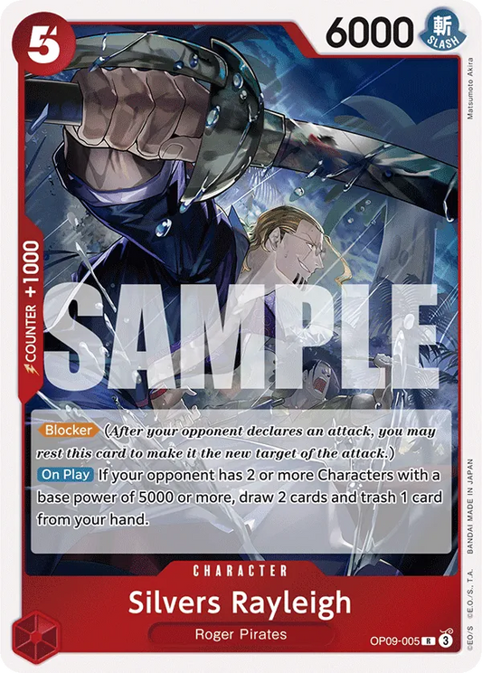 [OP09-005](R) Silvers Rayleigh (Foil)