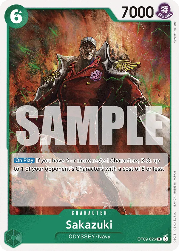 [OP09-026](R) Sakazuki (Foil)