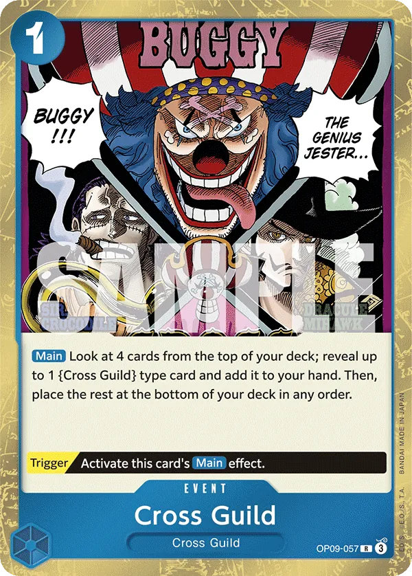 [OP09-057](R) Cross Guild (Foil)