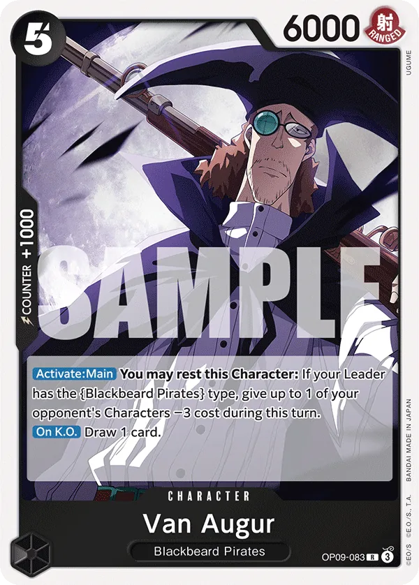 [OP09-083](R) Van Augur (Foil)