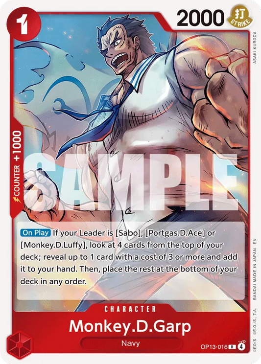 Monkey.D.Garp OP13-016